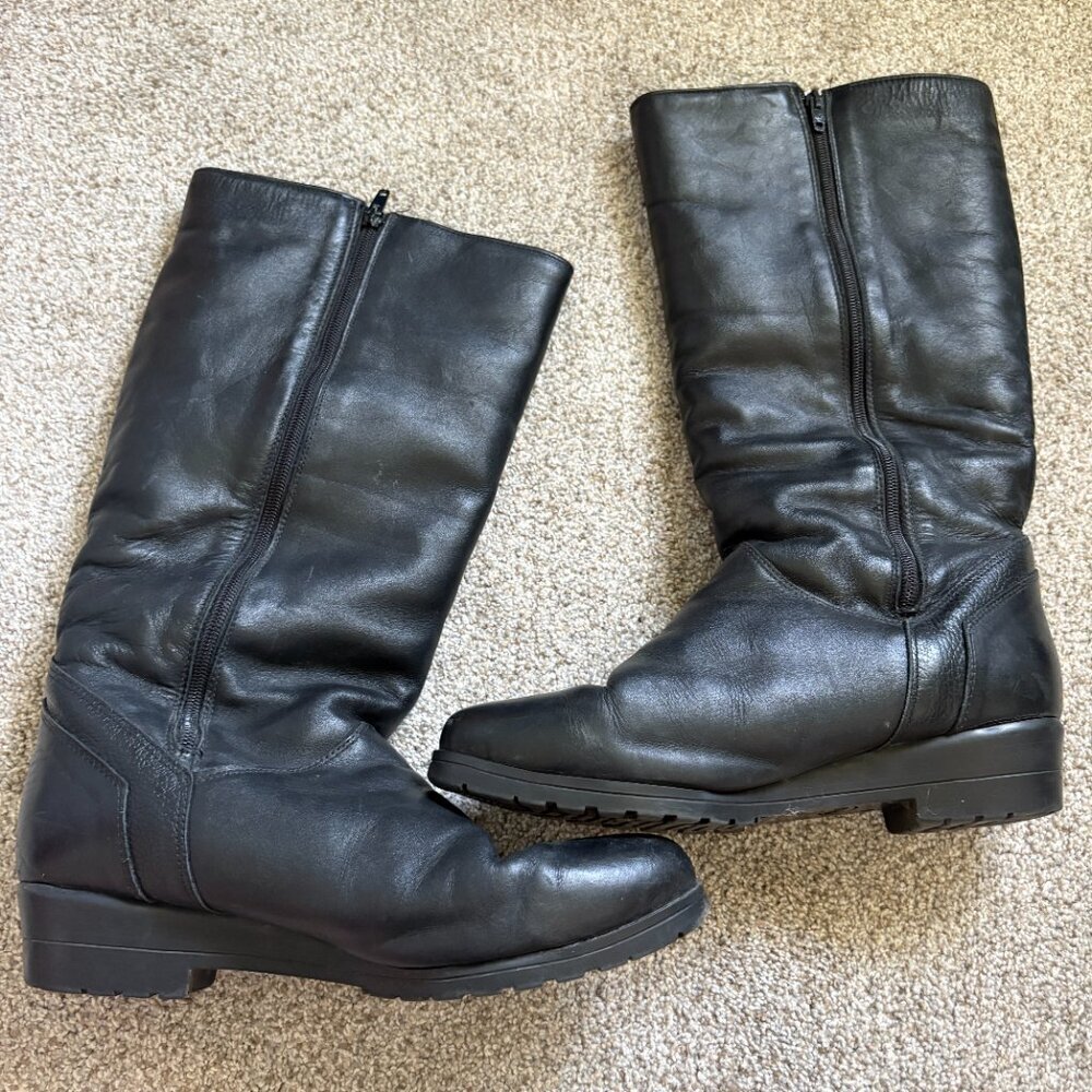 Blondo Lined Winter Boots Black Size 11 Vintage Made in Canada - Picture 5 of 11
